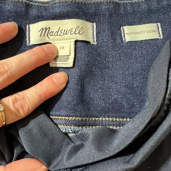 Madewell Over the Belly Skinny Jeans - Picture 4 of 8